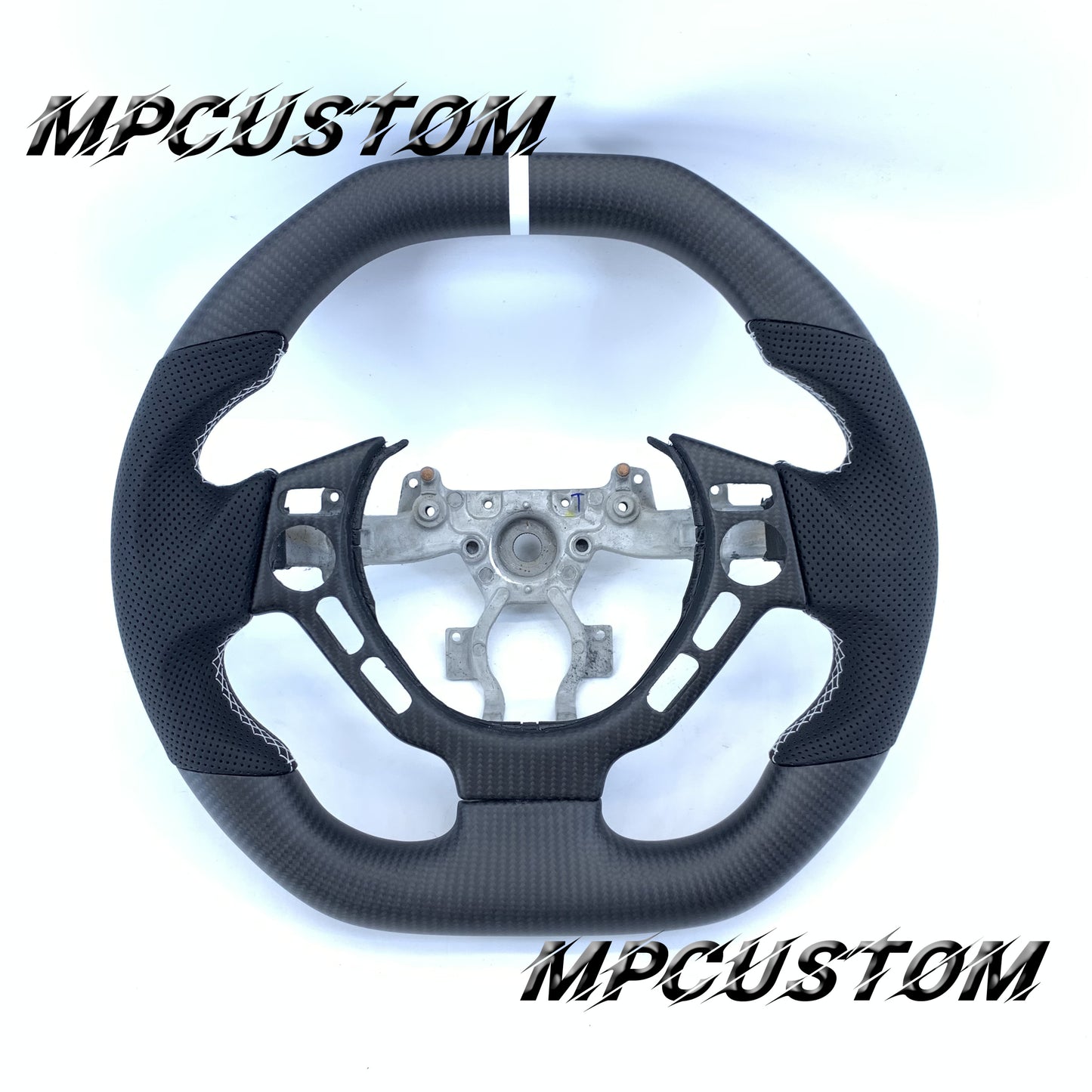 Mpcustom Nissan GTR R35 2009-2016 carbon fiber steering wheel flat top