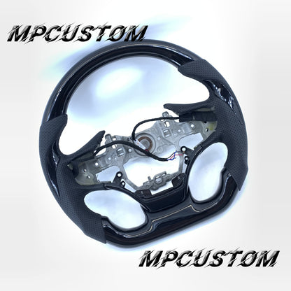 Mpcustom for Lexus UX250H 2019-2021 carbon fiber steering wheel round top