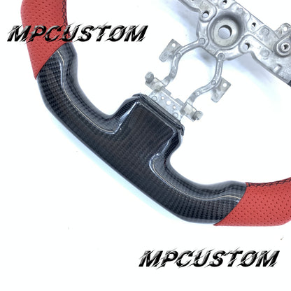 Mpcustom for Infiniti G37 2007-2015 carbon fiber steering wheel round top