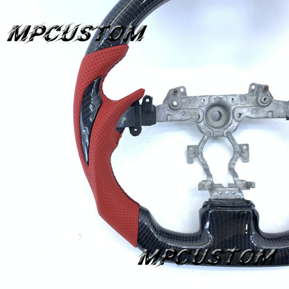 Mpcustom for Infiniti G37 2007-2015 carbon fiber steering wheel round top