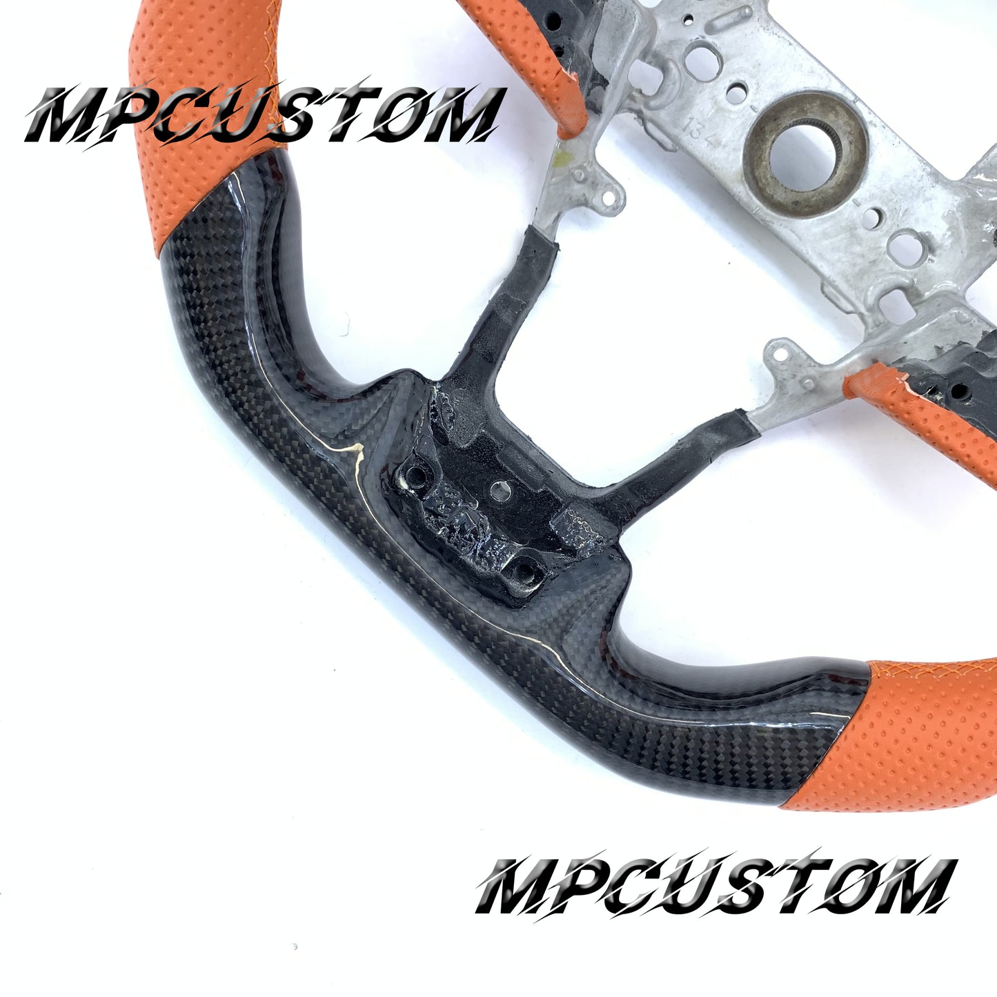 Mpcustom for Honda 10th gen Civic 2016-2021 carbon fiber steering wheel gloss