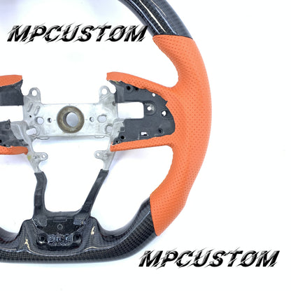 Mpcustom for Honda 10th gen Civic 2016-2021 carbon fiber steering wheel gloss