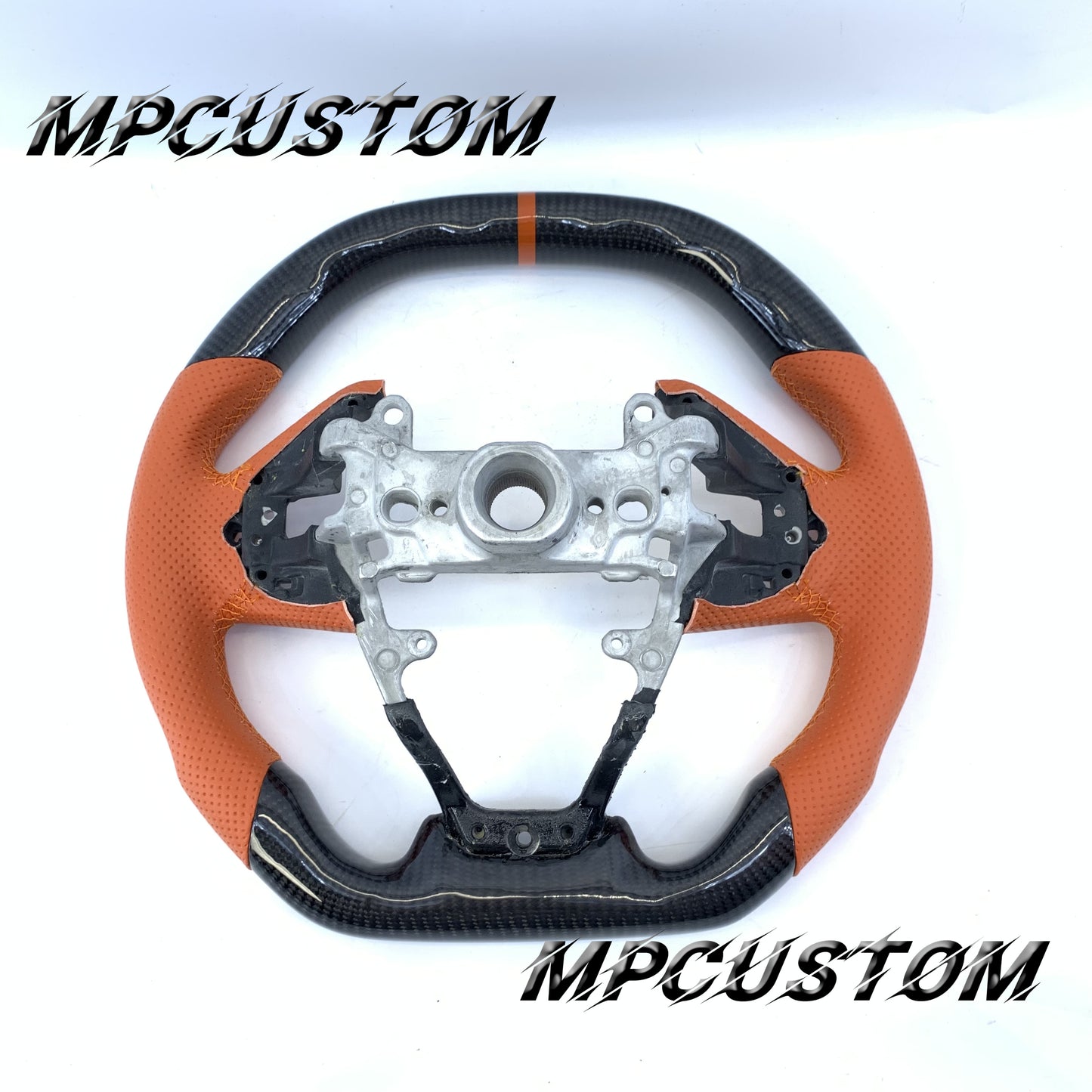Mpcustom for Honda 10th gen Civic 2016-2021 carbon fiber steering wheel gloss
