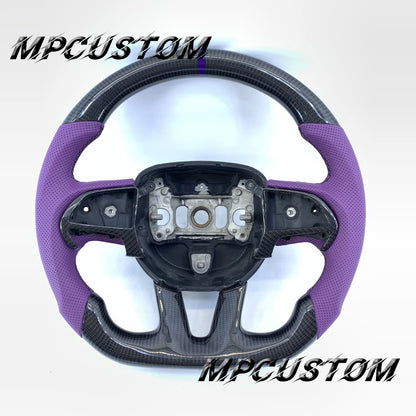 Mpcustom for Dodge Charger 2015-2021 carbon fiber steering wheel