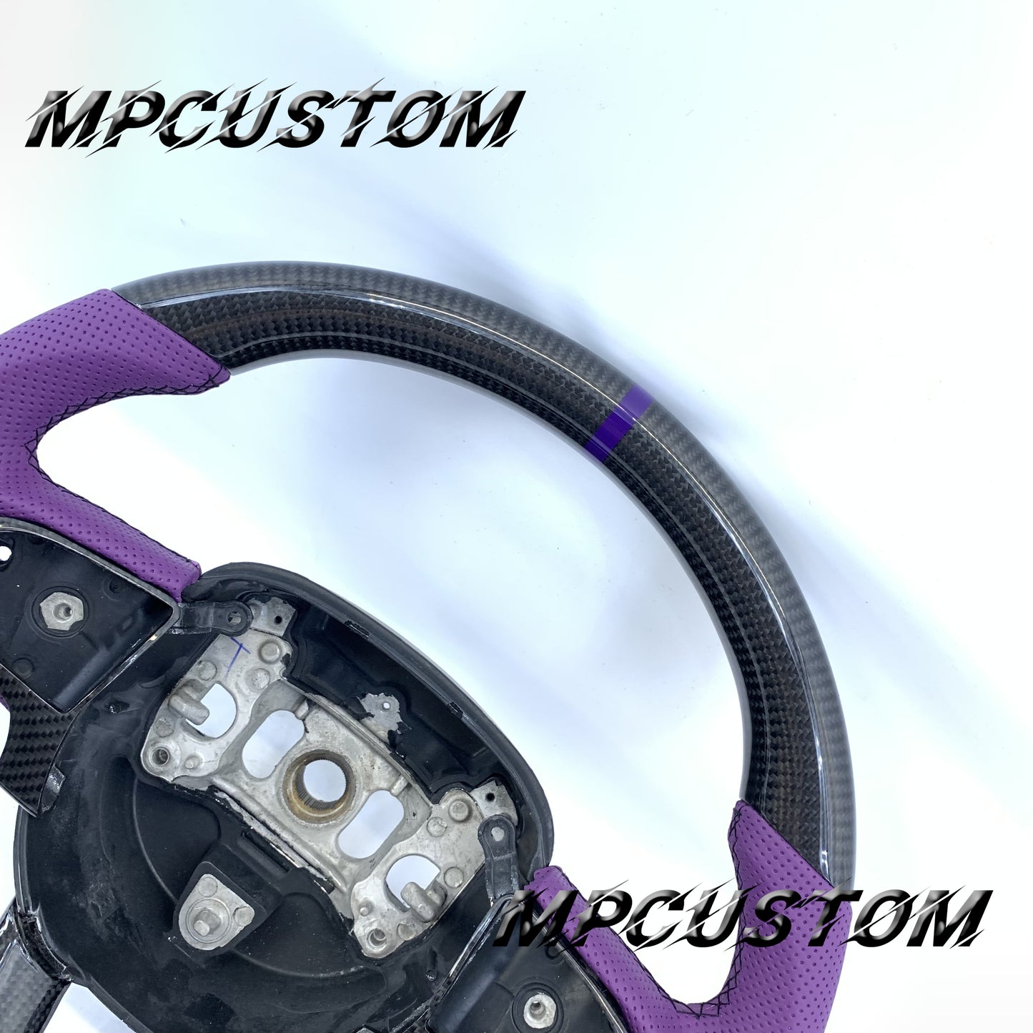 Mpcustom for Dodge Charger 2015-2021 carbon fiber steering wheel gloss