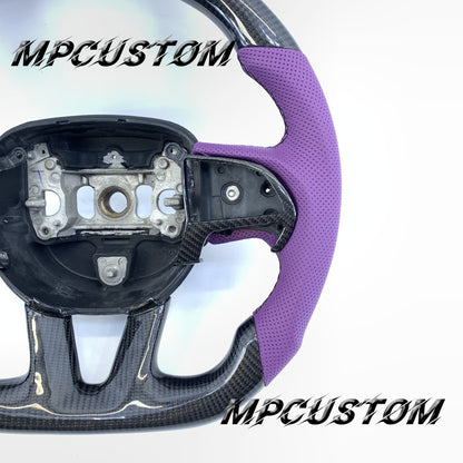 Mpcustom for Dodge Charger 2015-2021 carbon fiber steering wheel