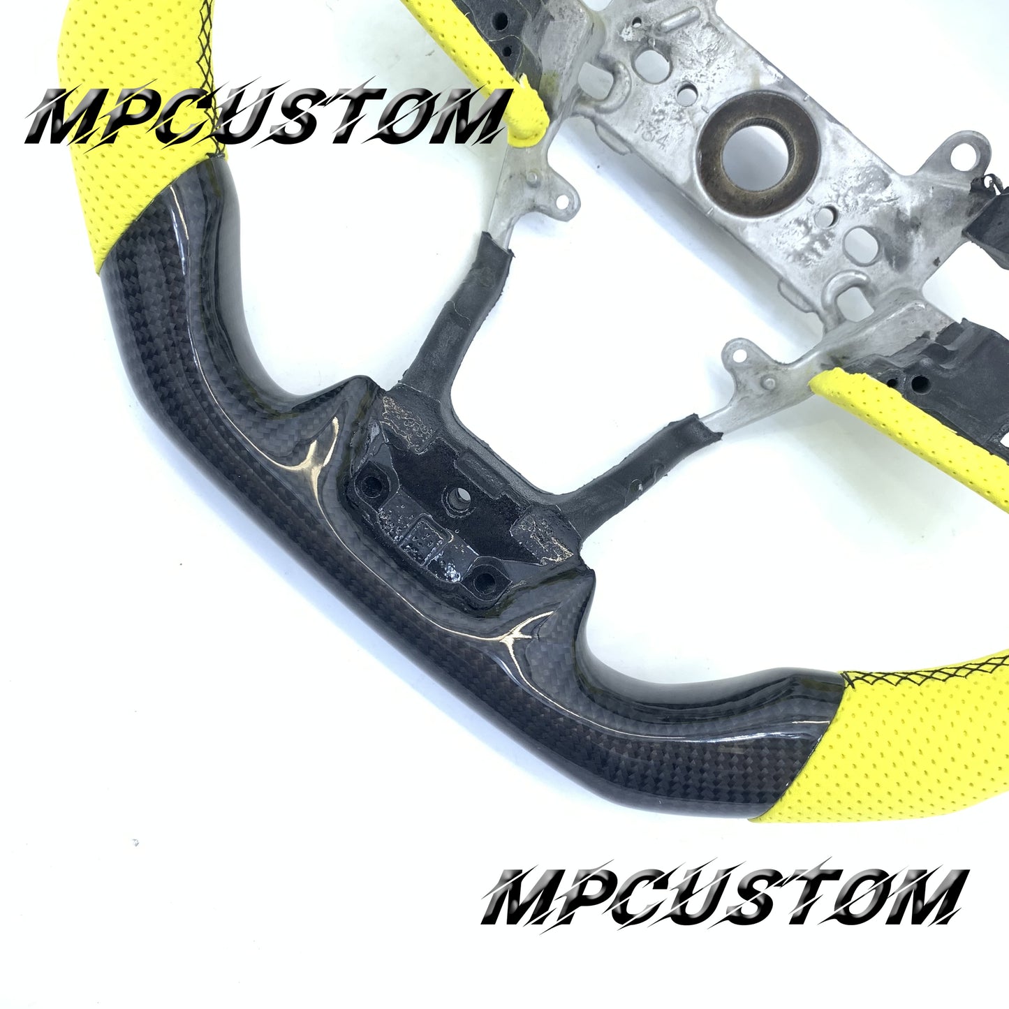 Mpcustom Honda 10th gen Civic SI 2016-2021 carbon fiber steering wheel round top