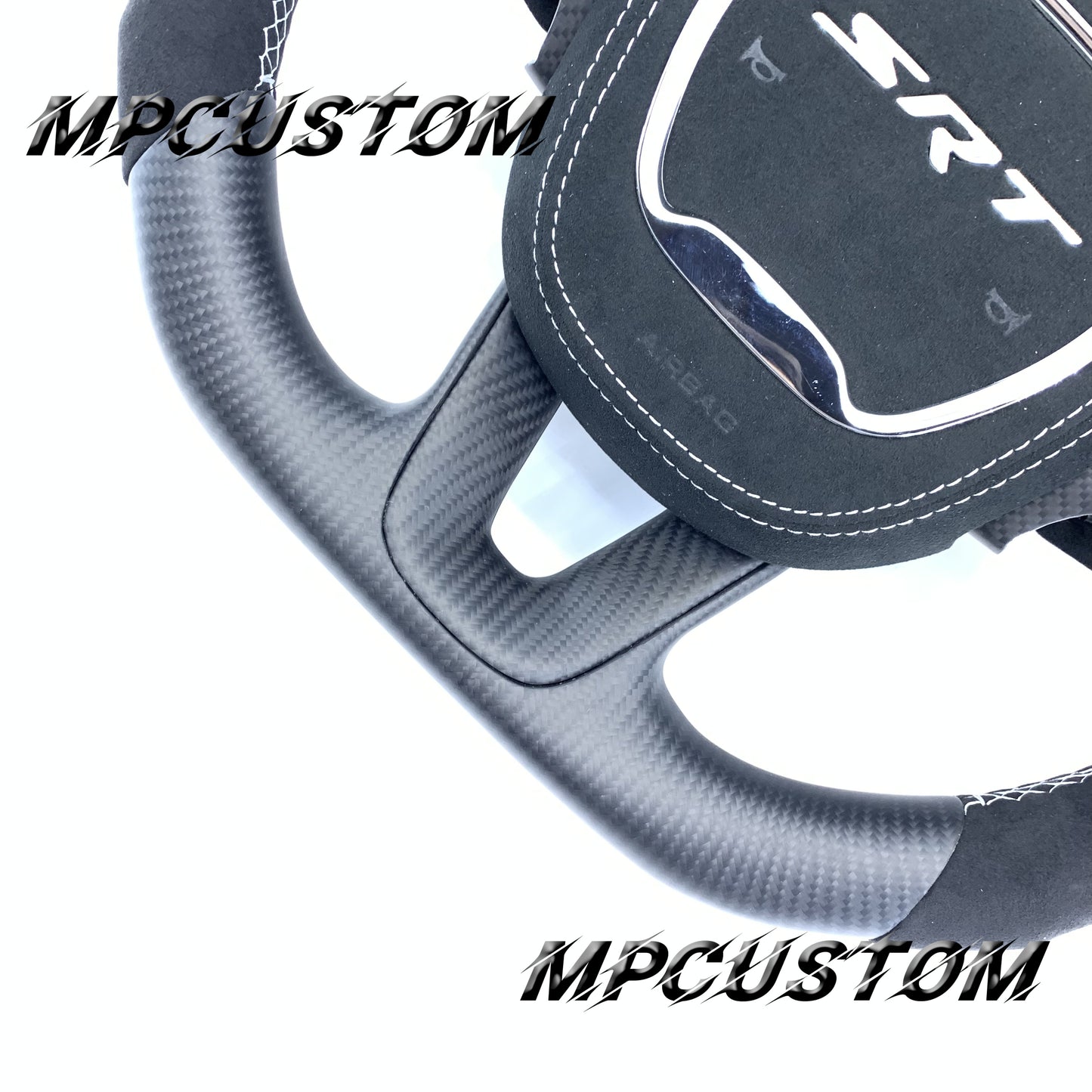 Mpcustom Dodge Charger 2015-2021 carbon fiber steering wheel round top