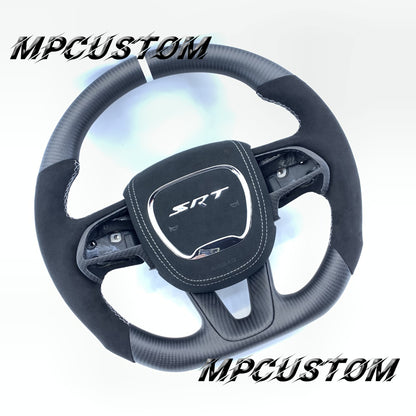 Mpcustom Dodge Charger 2015-2021 carbon fiber steering wheel matte