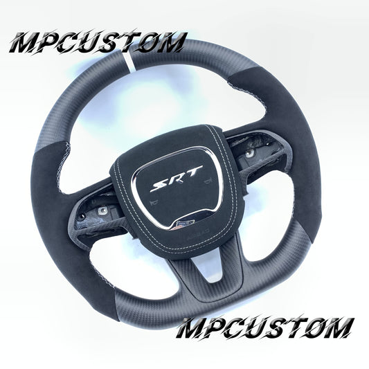 Mpcustom Dodge Charger 2015-2021 carbon fiber steering wheel matte