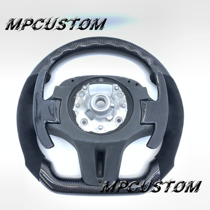 Mpcustom BMW G series carbon fiber steering wheel led