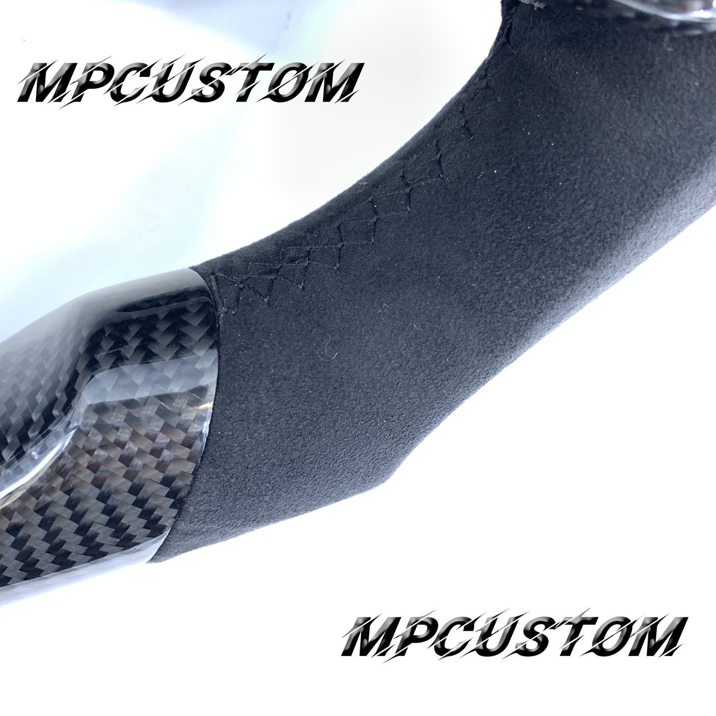 Mpcustom BMW G series carbon fiber steering wheel led