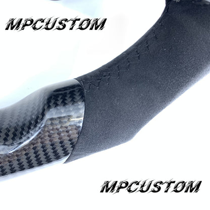 Mpcustom BMW G series carbon fiber steering wheel round top