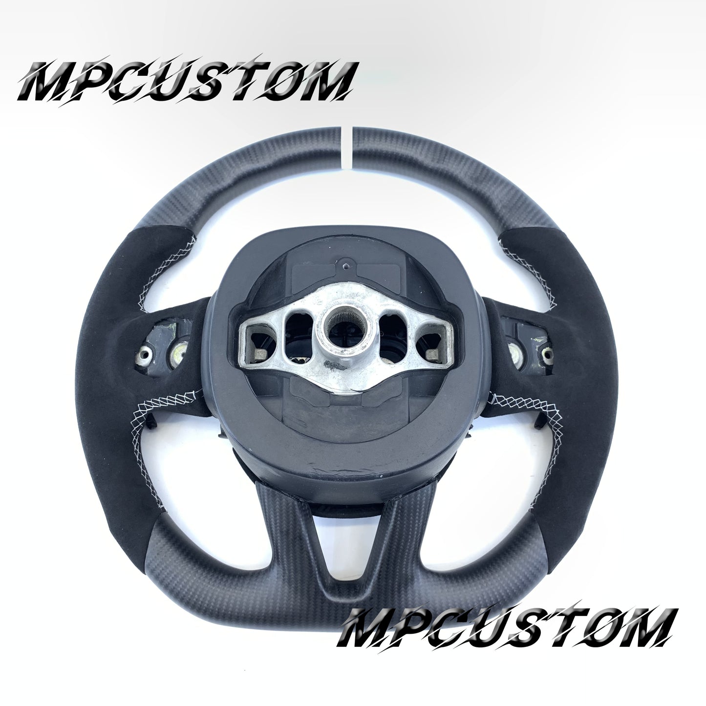 Mpcustom Dodge Charger 2015-2021 carbon fiber steering wheel round top