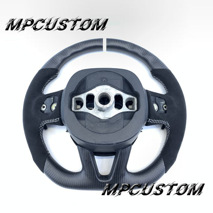 Mpcustom Dodge Charger 2015-2021 carbon fiber steering wheel round top