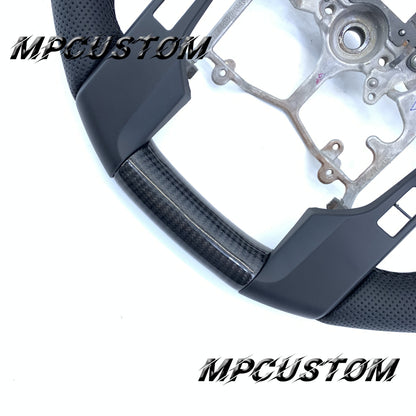 Mpcustom Toyota Tundra 2014-2020 carbon fiber steering wheel round top