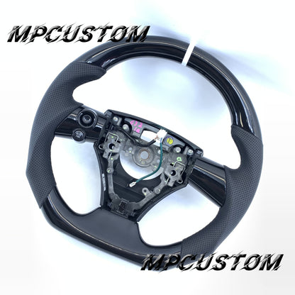 Mpcustom for Toyota IQ carbon fiber steering wheel gloss