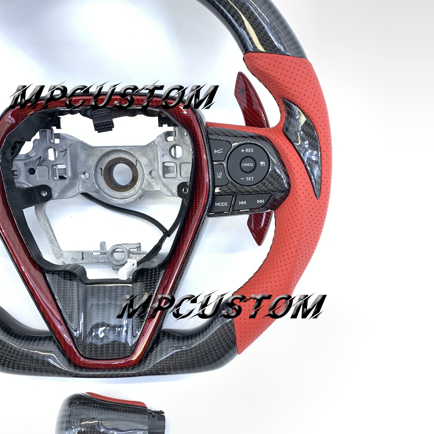 MPcustom For Toyota 8th gen camry 2018-2023 carbon fiber steering wheel