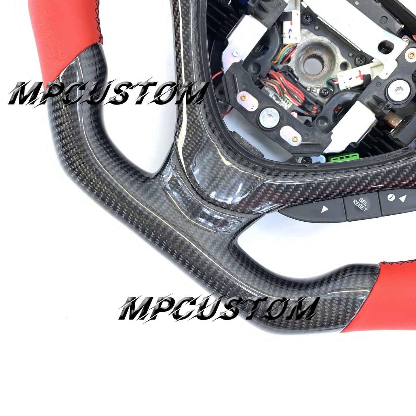 Mpcustom For Acura tsx 2009-2014 carbon fiber steering wheel
