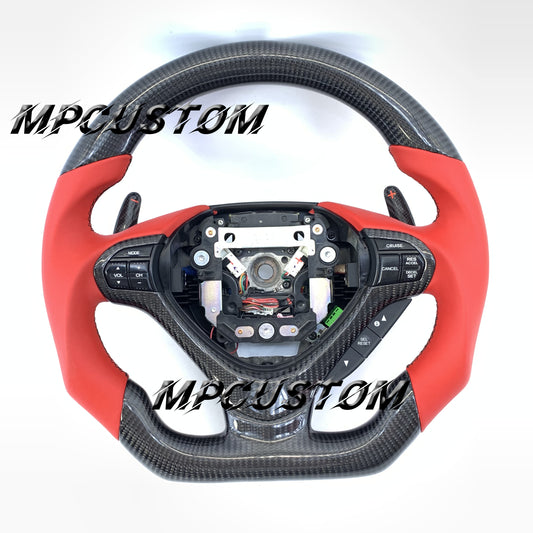 Mpcustom For Acura tsx 2009-2014 carbon fiber steering wheel