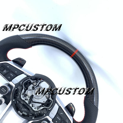 Mpcustom for Audi R8 2016+ carbon fiber steering wheel TT