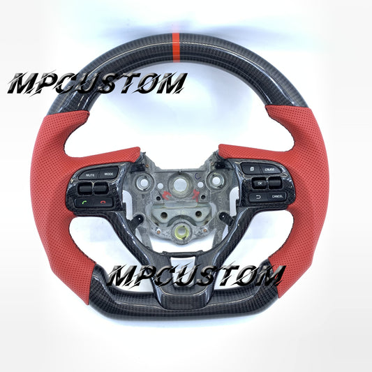 Mpcustom for KIA Optima K5 2016-2018 carbon fiber steering wheel