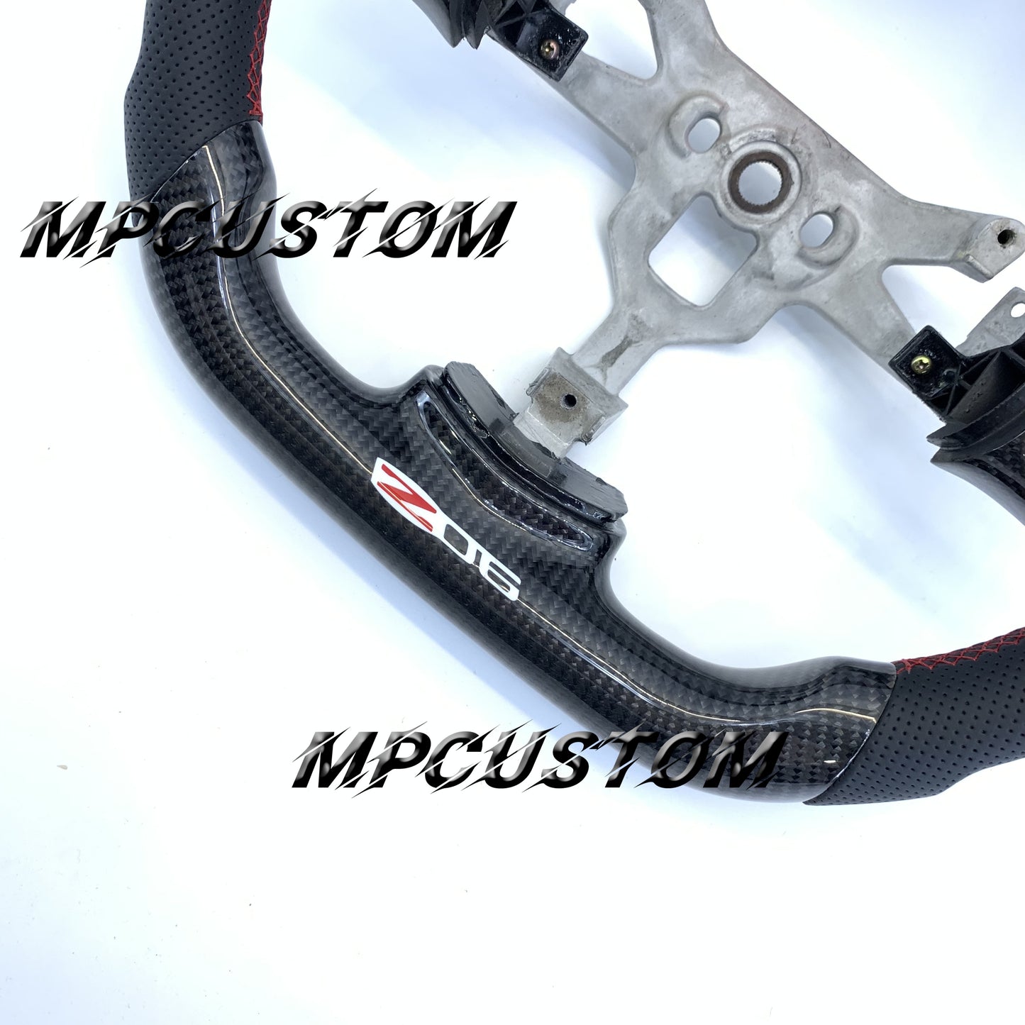Mpcustom For Chevrolet Corvette C6 Z06 2006-2011 carbon fiber steering wheel