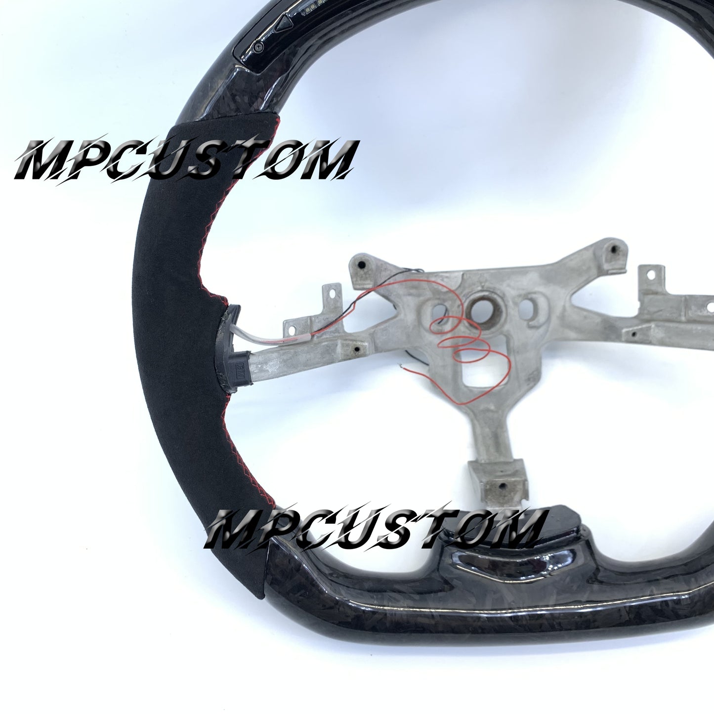 Mpcustom For Chevrolet Corvette C6 Z06 2006-2011 carbon fiber steering wheel led