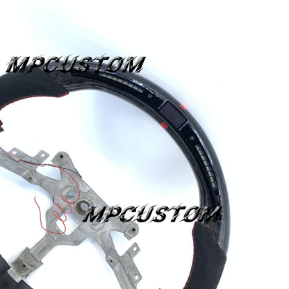 Mpcustom For Chevrolet Corvette C6 Z06 2006-2011 carbon fiber steering wheel led