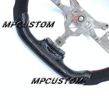 Mpcustom For Chevrolet Corvette C6 Z06 2006-2011 carbon fiber steering wheel led