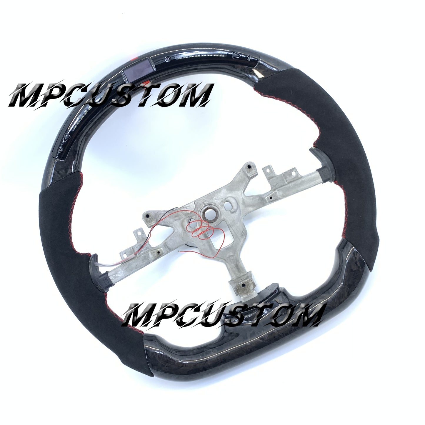 Mpcustom For Chevrolet Corvette C6 Z06 2006-2011 carbon fiber steering wheel led