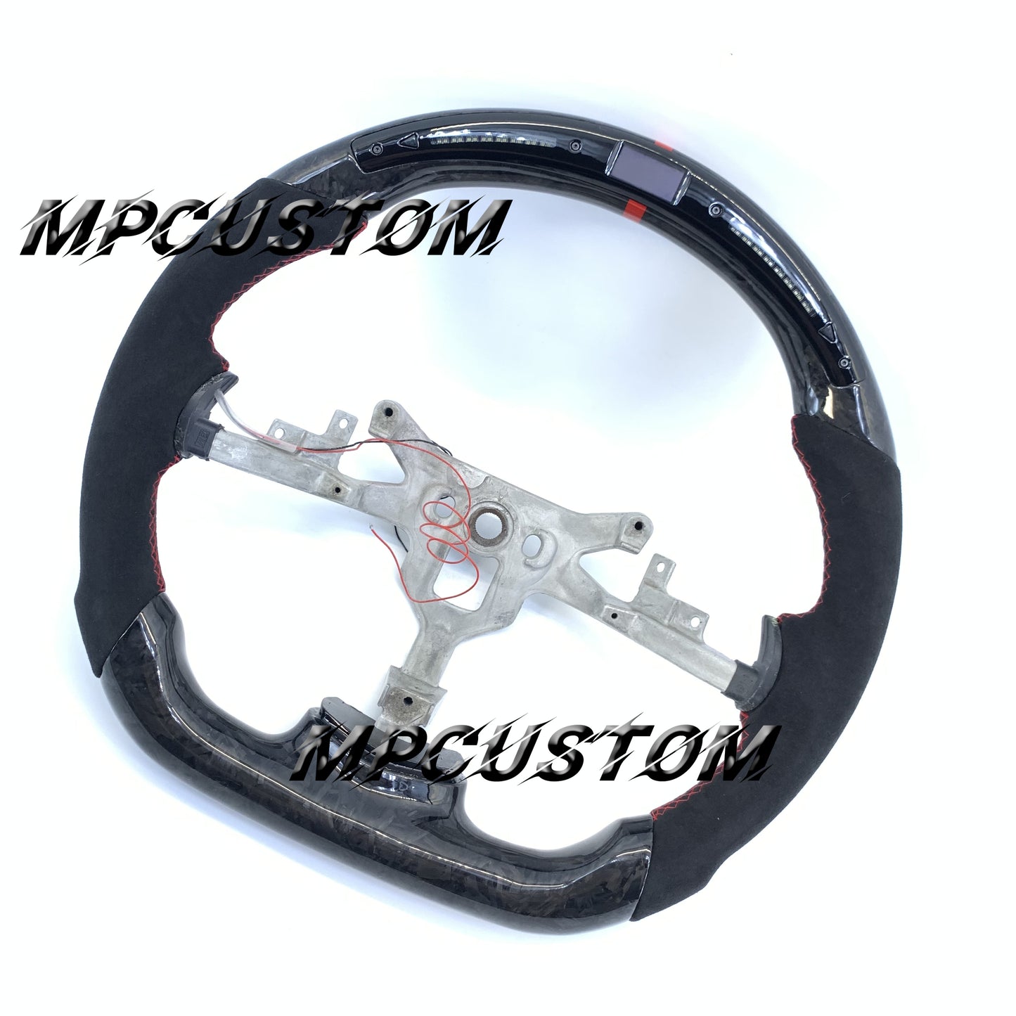 Mpcustom For Chevrolet Corvette C6 Z06 2006-2011 carbon fiber steering wheel led