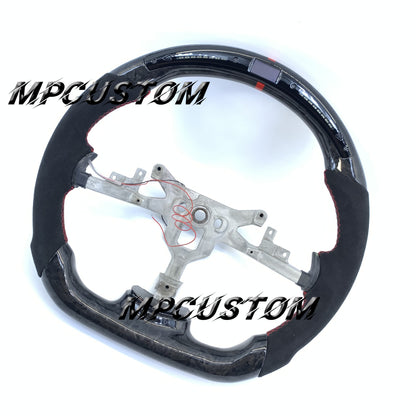 Mpcustom For Chevrolet Corvette C6 Z06 2006-2011 carbon fiber steering wheel led