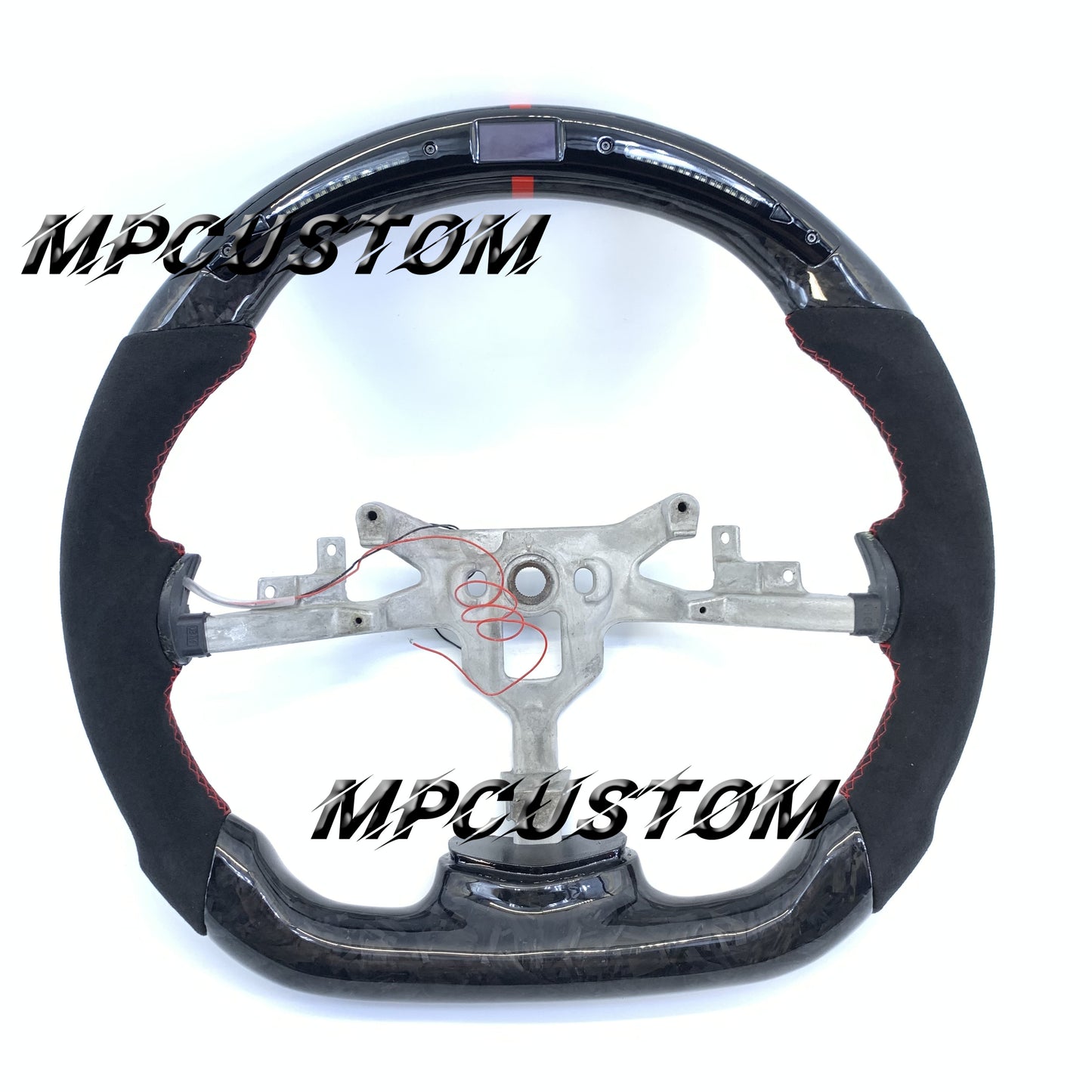 Mpcustom For Chevrolet Corvette C6 Z06 2006-2011 carbon fiber steering wheel led