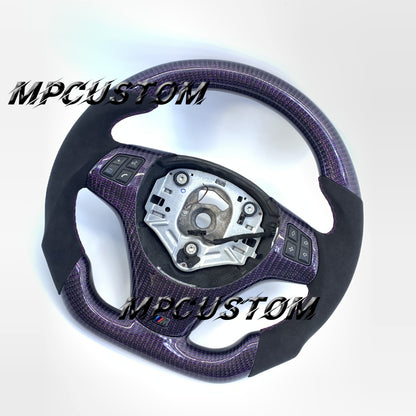 Mpcustom For BMW E90M3/E92M3/320/325/X1E84 carbon fiber steering wheel