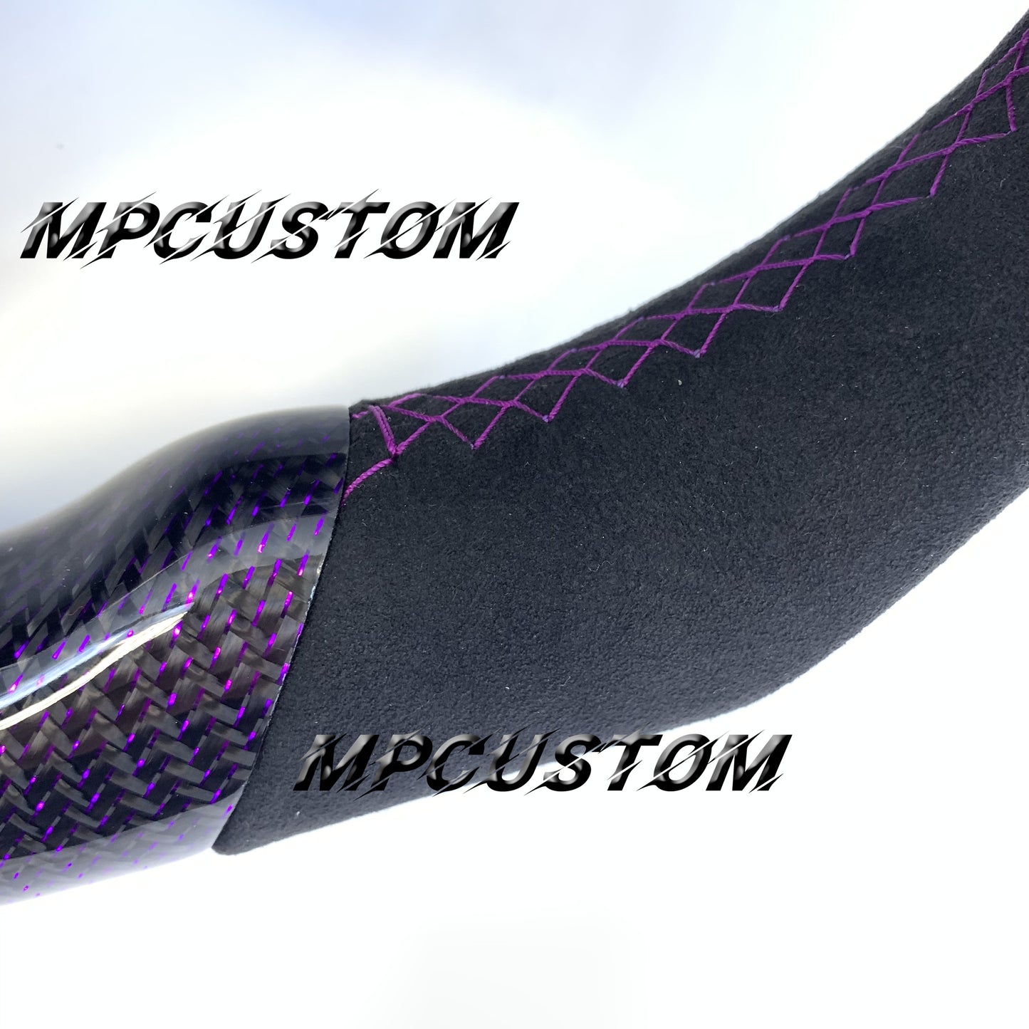 Mpcustom For BMW E90M3/E92M3/320/325/X1E84 carbon fiber steering wheel