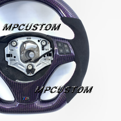 Mpcustom For BMW E90M3/E92M3/320/325/X1E84 carbon fiber steering wheel