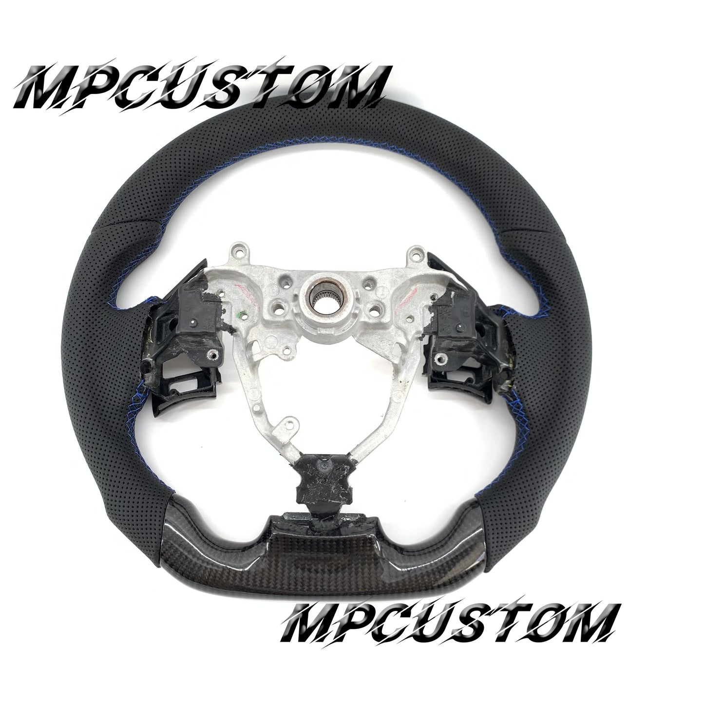 Mpcustom for Lexus IS250 2006-2013 carbon fiber steering wheel flat bottom