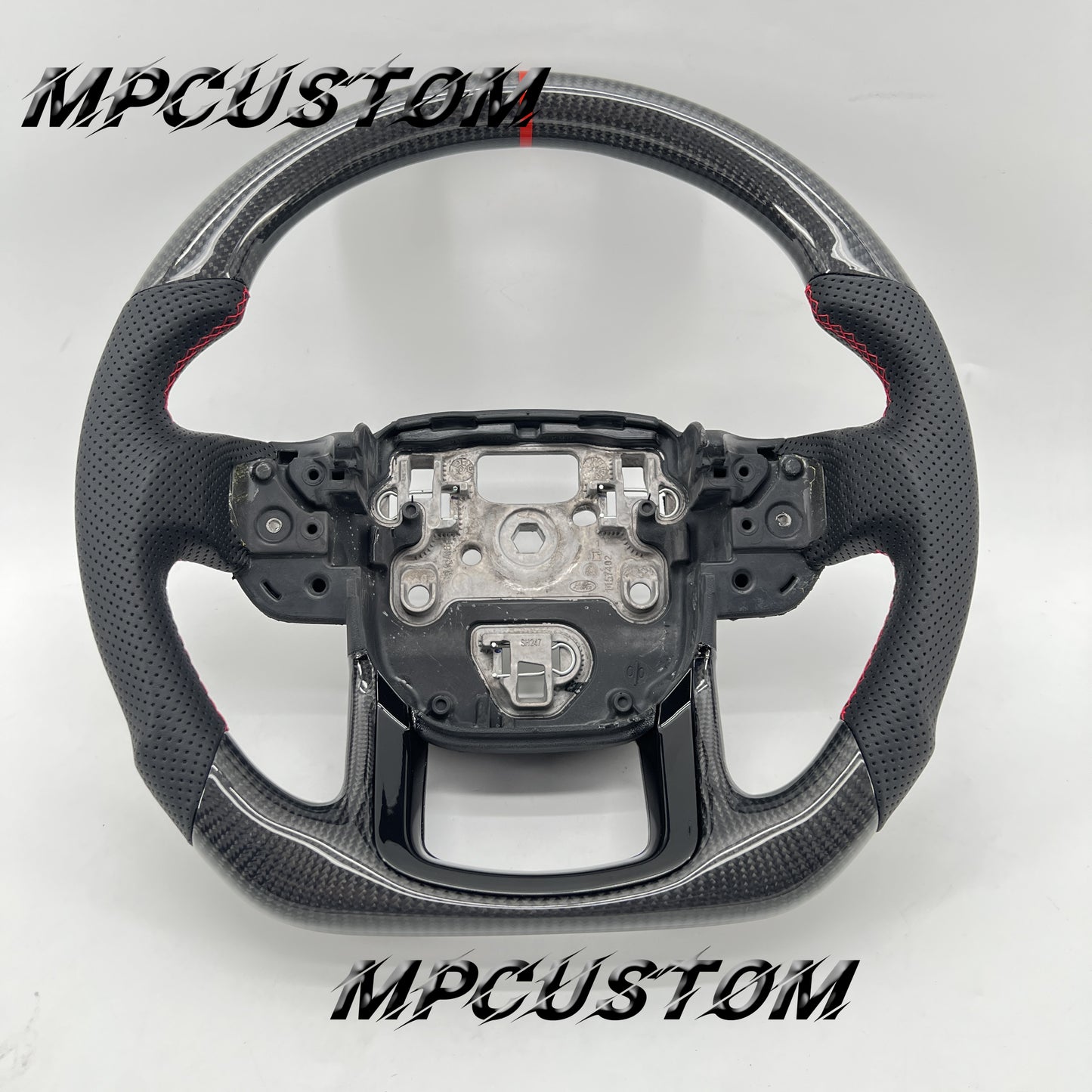 Mpcustom for Land Rover Range Rover carbon fiber steering wheel gloss and flat bottom