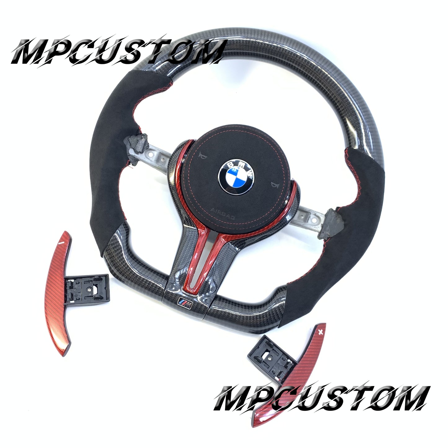 Mpcustom for BMW M2 F87/M3 F80/M4 F82/F83/M5F10/F90 carbon fiber steering wheel
