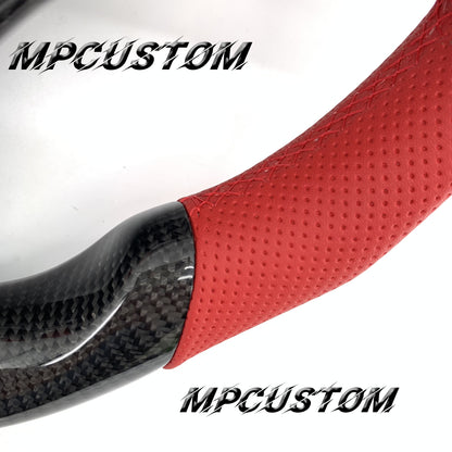 Mpcustom for Mercedes Benz c180 c300 carbon fiber steering wheel gloss