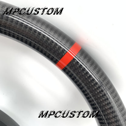 Mpcustom for Honda 7th gen Accord coupe 2003-2007 carbon fiber steering wheel round top