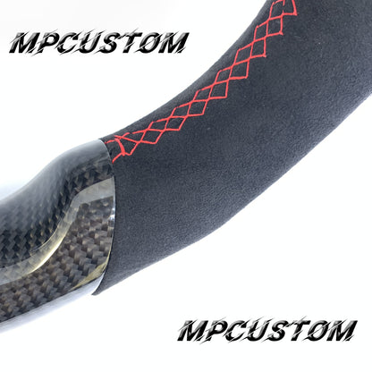 Mpcustom for BMW 3 series F30/F31/F35 carbon fiber steering wheel red stitching