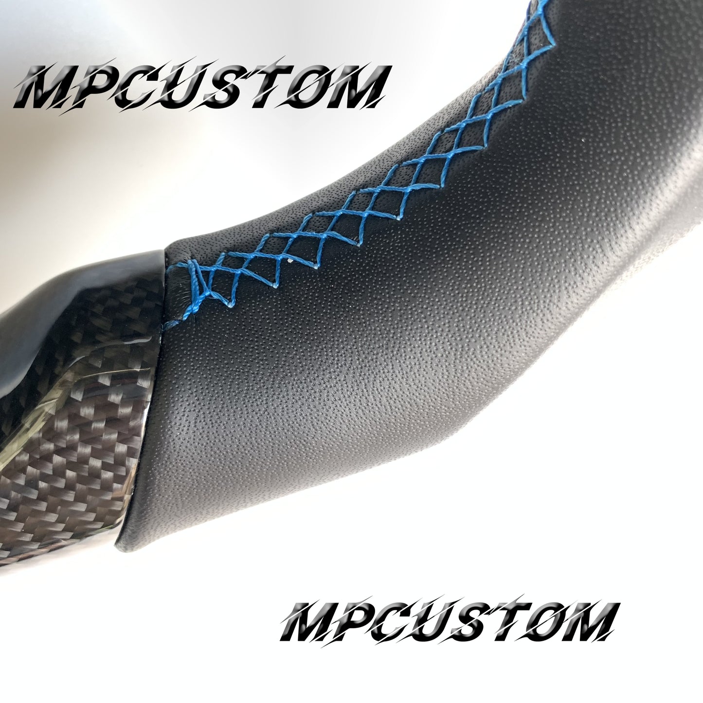 Mpcustom for Volvo v60R 2017 carbon fiber steering wheel gloss and flat bottom