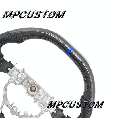 Mpcustom for Toyota Sienta 2017 carbon fiber steering wheel flat top