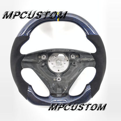 Mpcustom for Volvo S60 2005-2009 carbon fiber steering wheel flat bottom