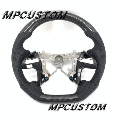 Mpcustom for Toyota Highlander 2007-2011 carbon fiber steering wheel gloss