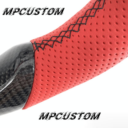 Mpcustom for Infiniti G35 2003-2006 carbon fiber steering wheel black stitching