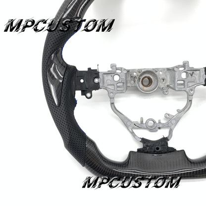 Mpcustom for Toyota Sienta 2017 carbon fiber steering wheel flat top