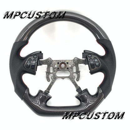 Mpcustom for Acura TL 2004-2006 carbon fiber steering wheel round top